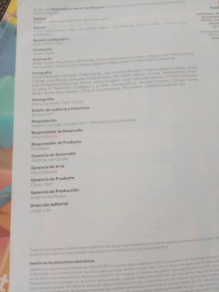 Tres libros Matemáticas 6 primaria