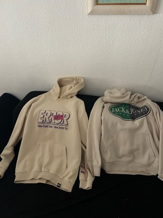 Sudaderas Jack & Jones Talla XL Beige