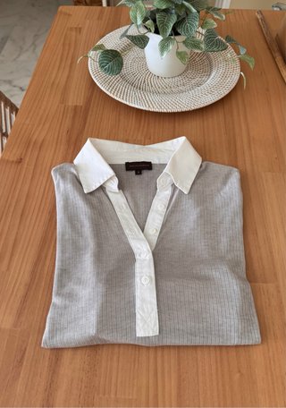 Camisa Adolfo Dominguez Gris Talla S