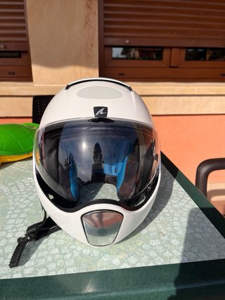 Casco Moto Shark Mujer Blanco