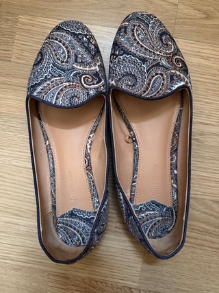 Bailarinas Stradivarius Estampado Cachemir T.39