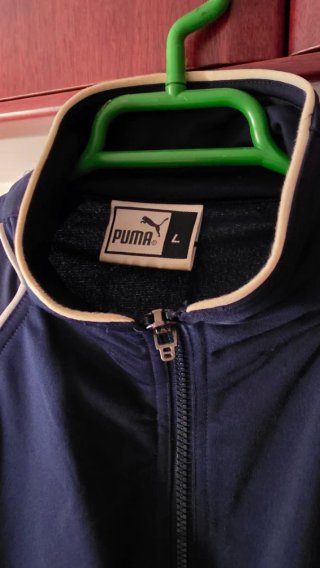 Chaqueta Puma Vintage Retro Azul Talla L