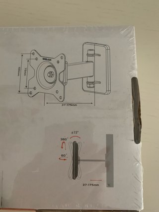 Soporte de Pared para TV LED Gisan AX 110