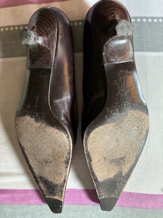 Zapatos de Piel Combinados dan talla 37