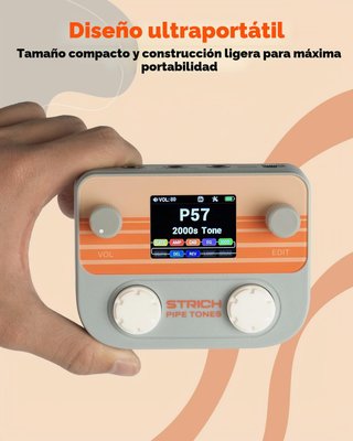 Pedal Guitarra Strich Pipe Tones Multiefecto NUEVO