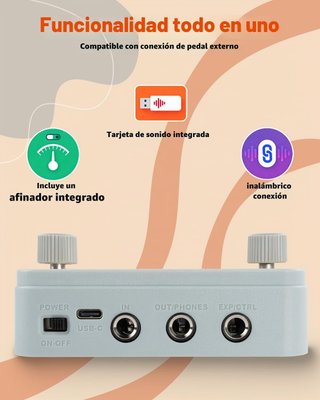 Pedal Guitarra Strich Pipe Tones Multiefecto NUEVO