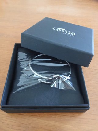 Pulsera Lotus Árbol de la vida plateada