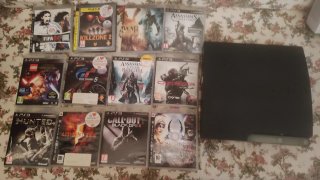 Consola PlayStation 3 con 12 juegos