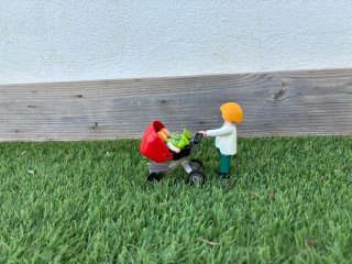 Playmobil Madre con Carrito Gemelar