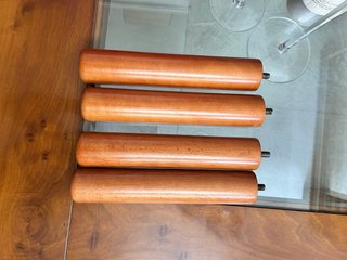 4 Patas de Cama Madera