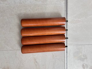 4 Patas de Cama Madera