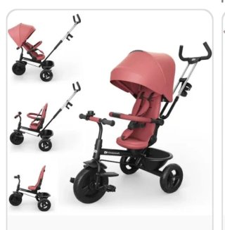 Triciclo para bebé rosa