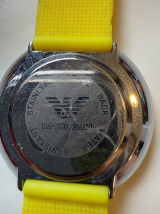Reloj Emporio Armani Deportivo Amarillo