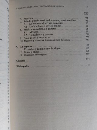 Hombre y mujer en la cultura tradicional española