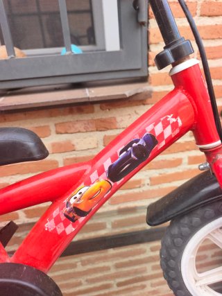 Bicicleta Infantil Roja