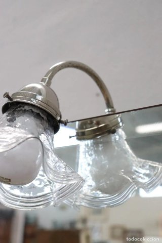 Biombo antiguo con espejos