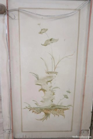 Biombo antiguo con espejos