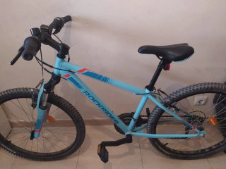 Bicicleta Rockrider 500 Azul Claro
