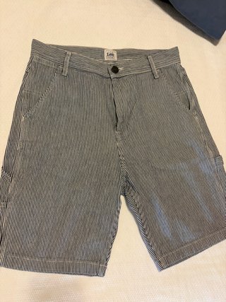 Pantalones cortos de rayas Lee