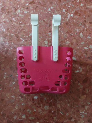 Cestita bici infantil rosa