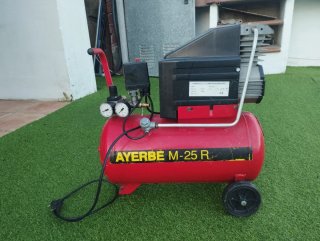 Compresor de Aire con Ruedas