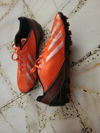 Adidas F10 Zapatos de Fútbol Naranja