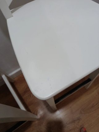 Conjunto de 2 taburetes Altos IKEA ROSENTORP Blanc