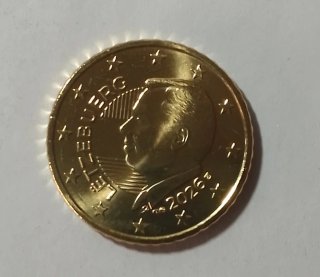Moneta 50 centesimi Lussemburgo 2026