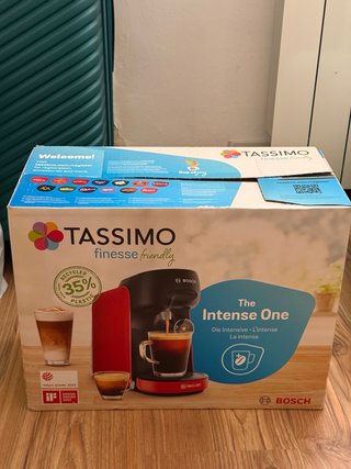 Cafetera Tassimo Finesse Friendly Roja