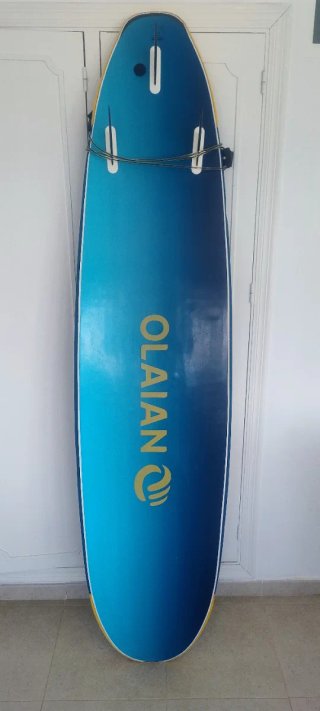Tabla de Surf Softboard Olaian 8 pies, 80 LTS.