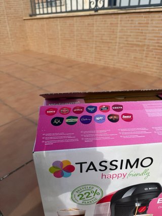 Cafetera Bosch Tassimo Roja y Negra