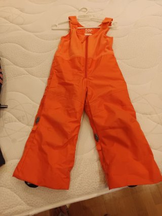 Conjunto de Esquí Naranja (salmón) Talla 5-6 años