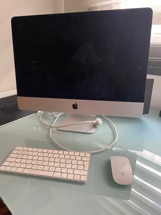 iMac 21,5 2017 con teclado y Magic Mouse