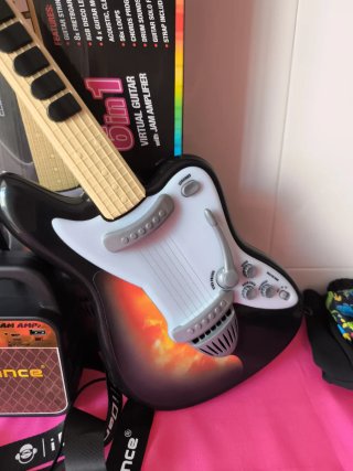 Guitarra Eléctrica iDance con Amplificador