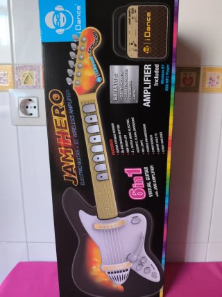 Guitarra Eléctrica iDance con Amplificador