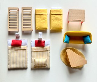 Casita de Muñecas Estilo Moderno