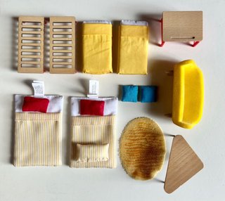 Casita de Muñecas Estilo Moderno