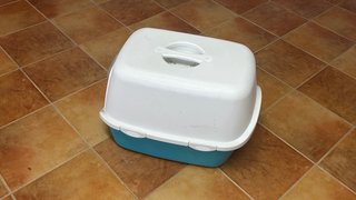 Arenero Cerrado para Gato