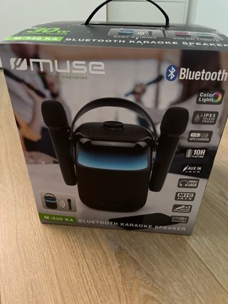 Altavoz Karaoke Bluetooth Muse M-530 KA 30W
