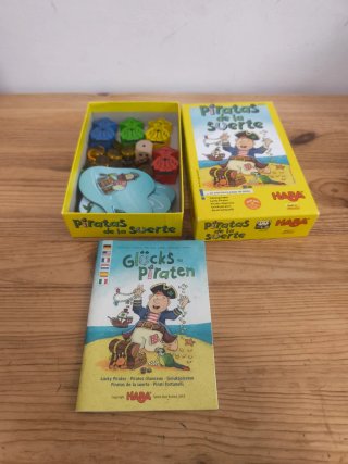 Juego de mesa Piratas de la Suerte de HABA