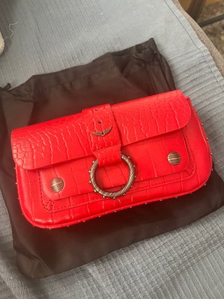 Bolso Zadig & Voltaire kate Rojo
