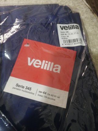 4 Pantalones de trabajo Velilla Serie 345