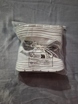 Zapatillas Mujer Plata y Blanco
