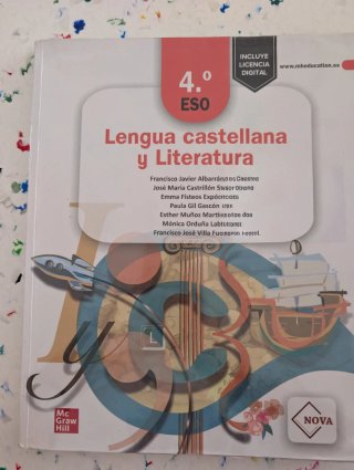 Lengua castellana y Literatura 4o ESO
