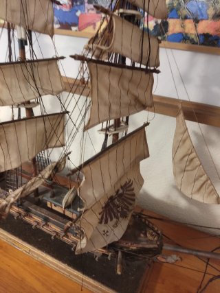 Maqueta Fragata Española