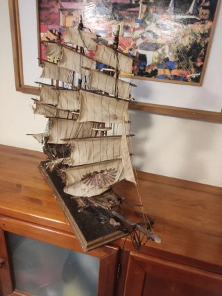 Maqueta Fragata Española