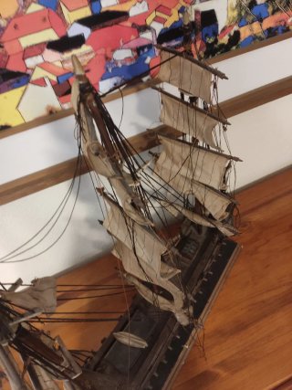 Maqueta Fragata Española