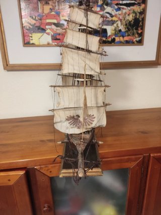 Maqueta Fragata Española
