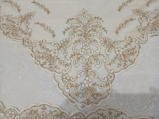 Juego de Manteleta y Delantal de Fallera