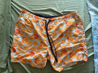 Bañador estampado naranjas